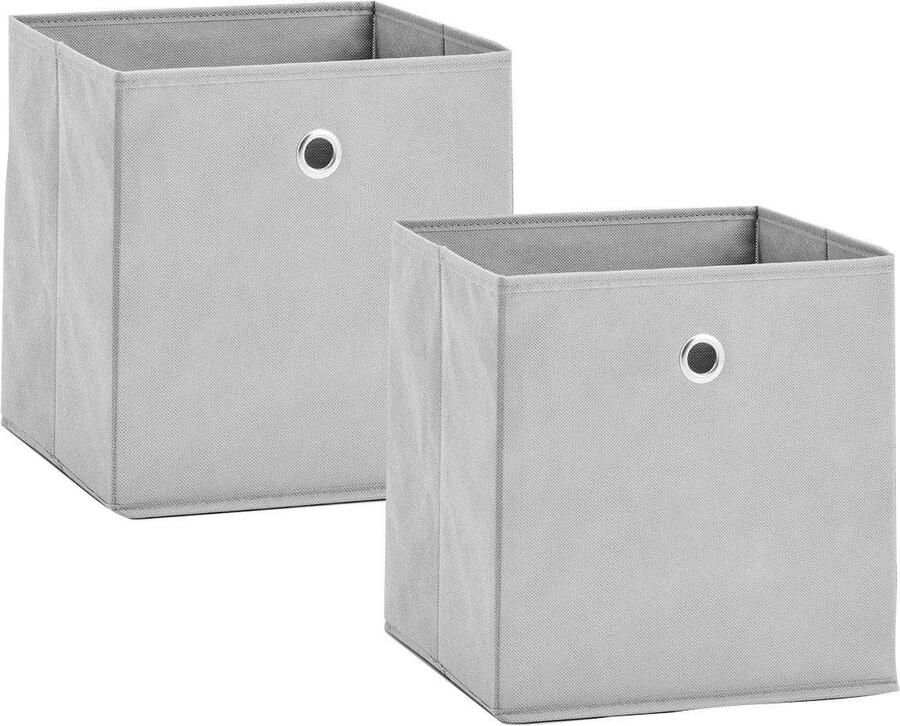 Zeller Present Opbergbox opvouwbaar en snel opgeborgen (set 2 stuks) - Foto 3