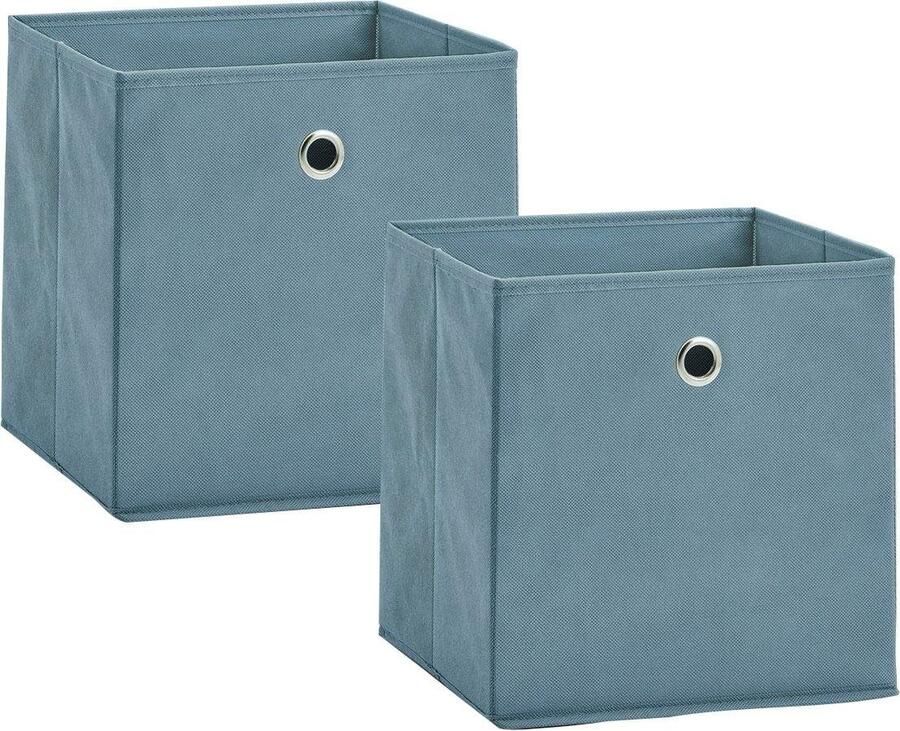 Zeller Present Opbergbox opvouwbaar en snel opgeborgen (set 2 stuks) - Foto 3