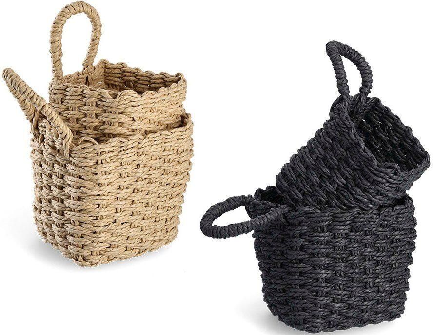 Zeller Present Opbergmand met hangfunctie (2 stuks) - Foto 2