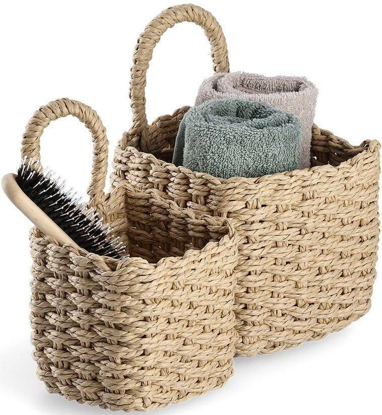 Zeller Present Opbergmand met hangfunctie (2 stuks) - Foto 6