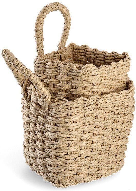 Zeller Present Opbergmand met hangfunctie (2 stuks) - Foto 3