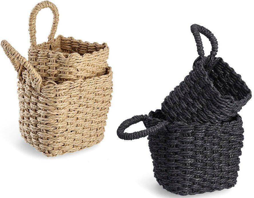 Zeller Present Opbergmand met hangfunctie (2 stuks) - Foto 2