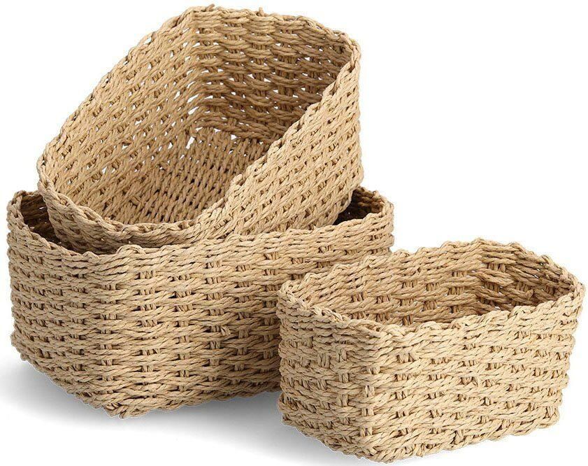 Zeller Present Opbergmand stapelbaar (set 3 stuks) - Foto 3