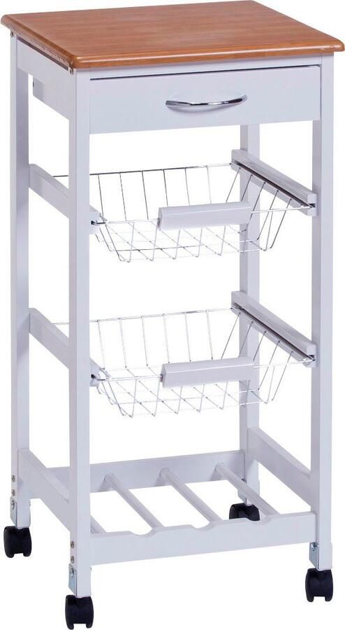 Zeller Present Trolley Bamboo Multitalent! (1 stuk)