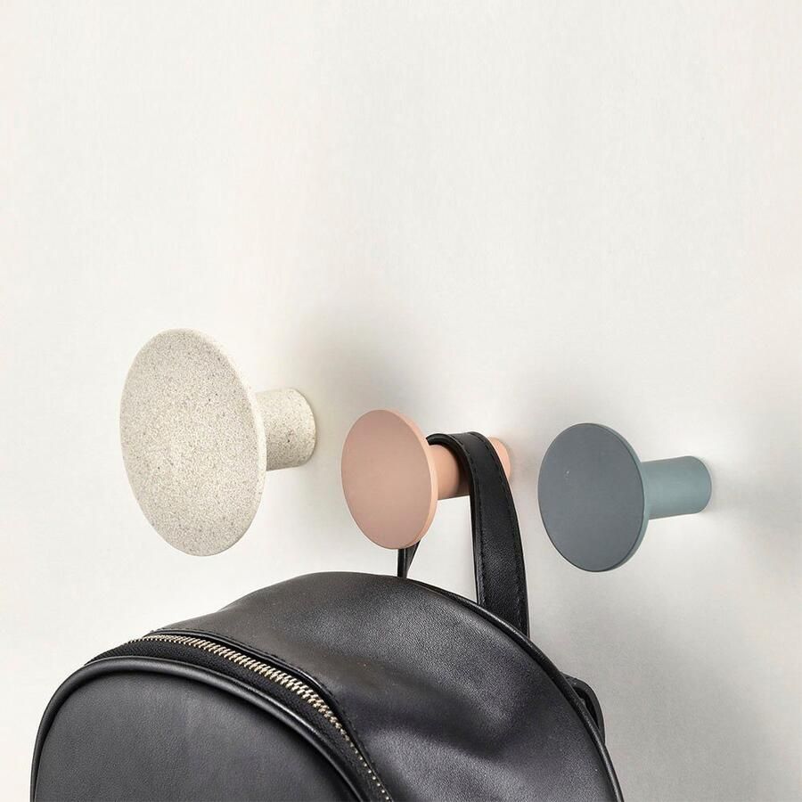 Zeller Present Wandhaak Polyresine (set 5 stuks)