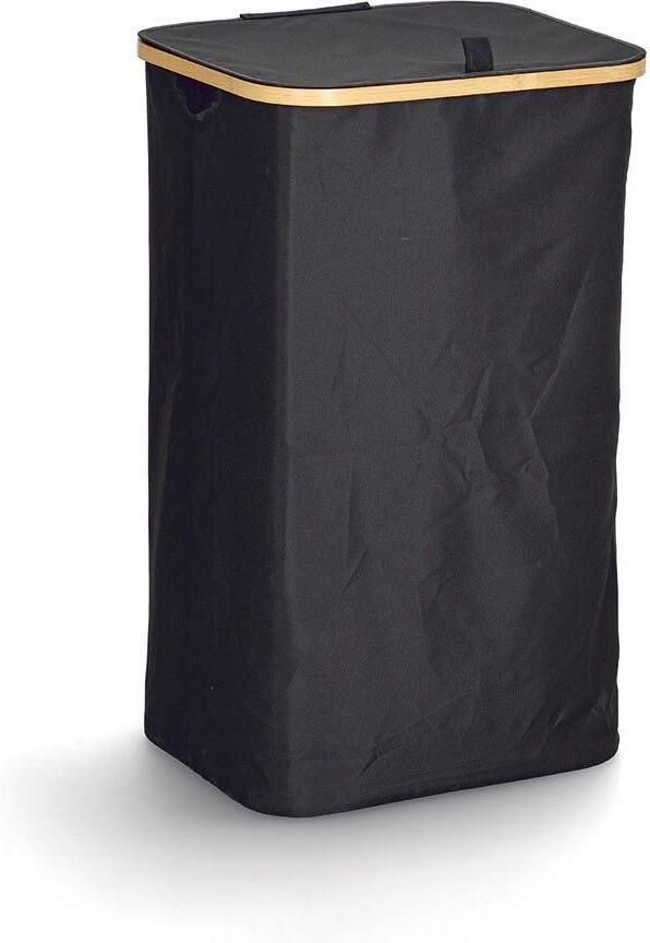 Zeller Present Wasmand Bamboe boog en klittenbandsluiting - Foto 3