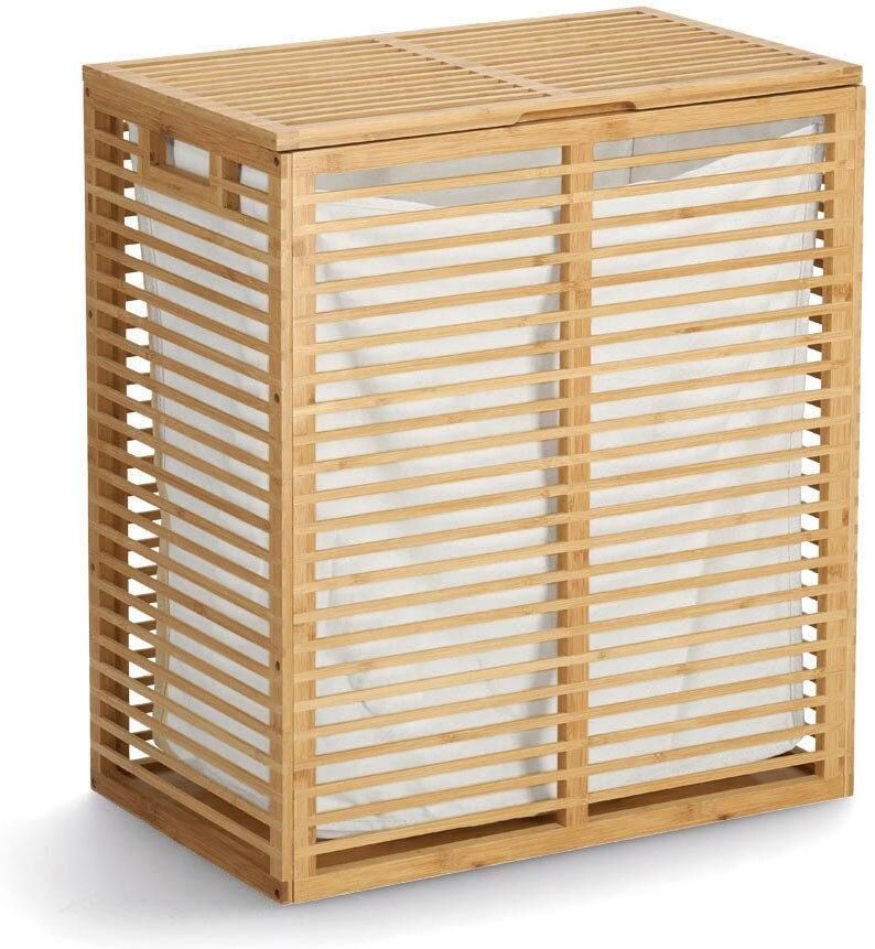 Zeller Present Wasmand hoogwaardig van bamboe - Foto 5