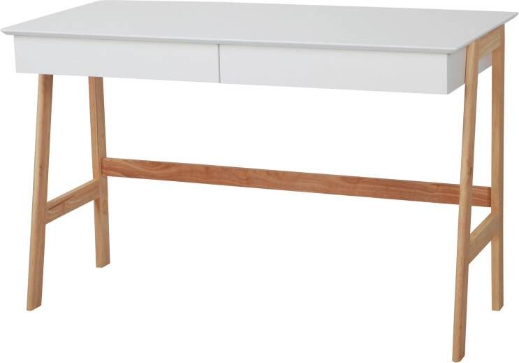 Artistiq Living Artistiq Bureau Cristian 120 x 60 met 2 laden Wit - Foto 6