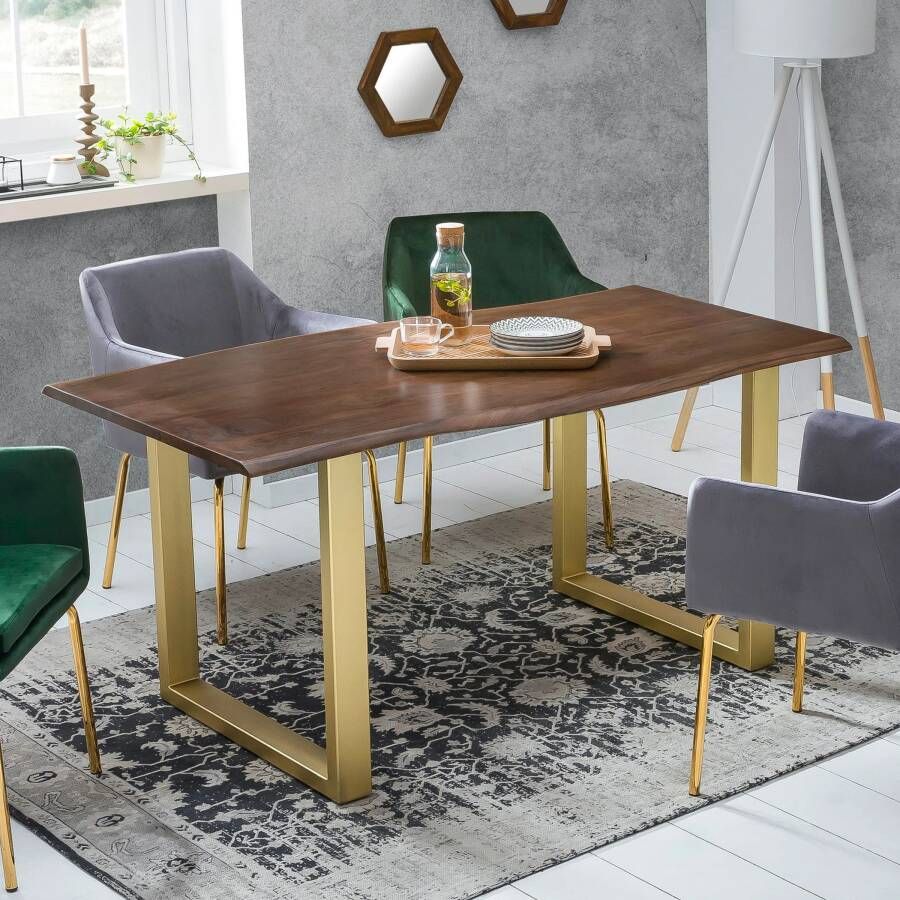 Artistiq Living Artistiq Eettafel Tahisha Acaciahout 160 x 85cm Bruin - Foto 2