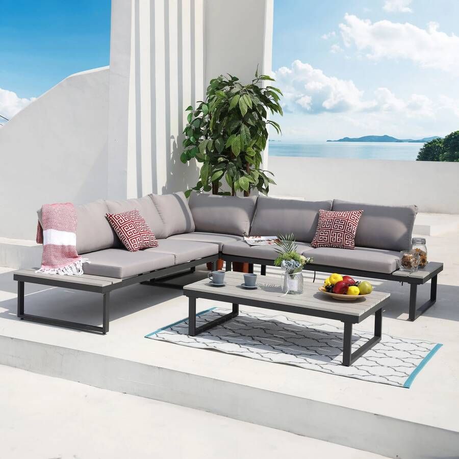 Artistiq Living Artistiq Loungeset Laportia Grijs