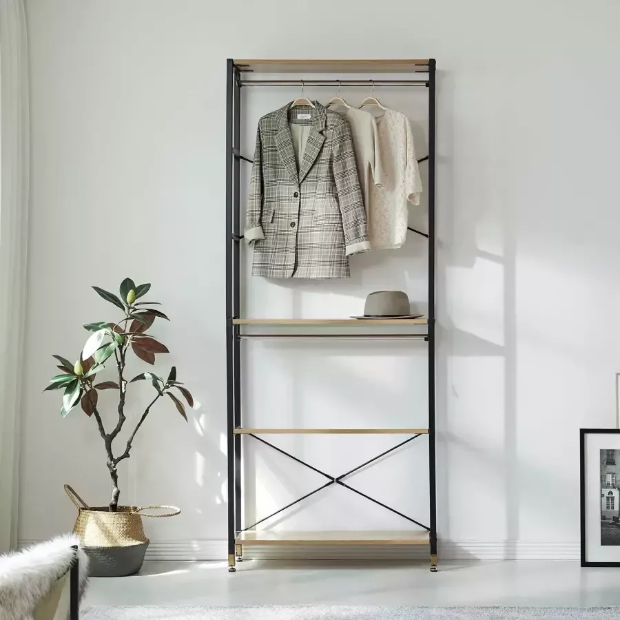 Artistiq Living Artistiq Wandrek Heron 4 planken 85 x 210cm Hout