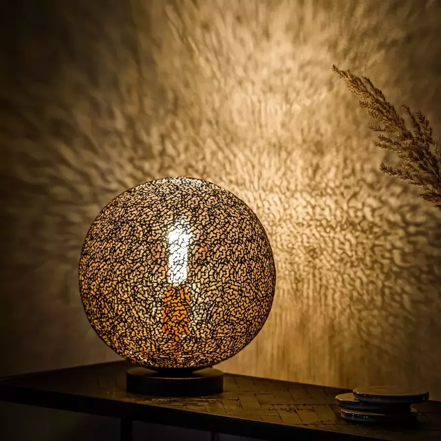 BASE Tafellamp Lovi 30cm Zwart