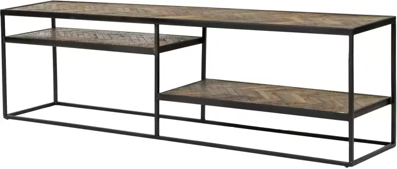 BASE TV-meubel Leia Teakhout 180cm Bruin