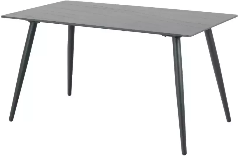 Giga Living Eettafel Bandita Rechthoek Keramiek Zwart 140cm - Foto 2