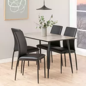 Bendt Eettafel Siena 120 x 80cm Whitewash
