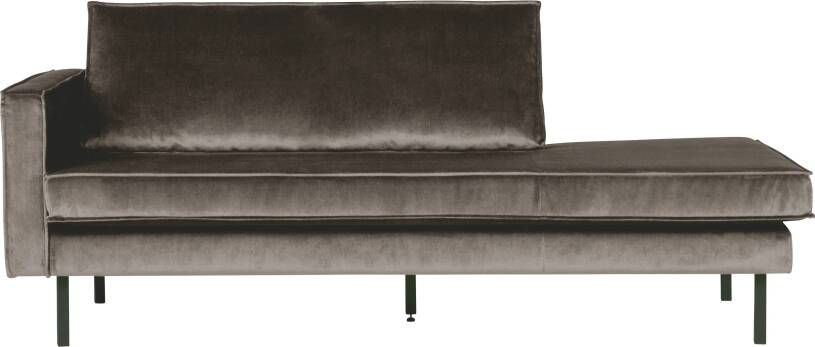 BePureHome Rodeo Daybed Links Velvet Taupe 85x203x86