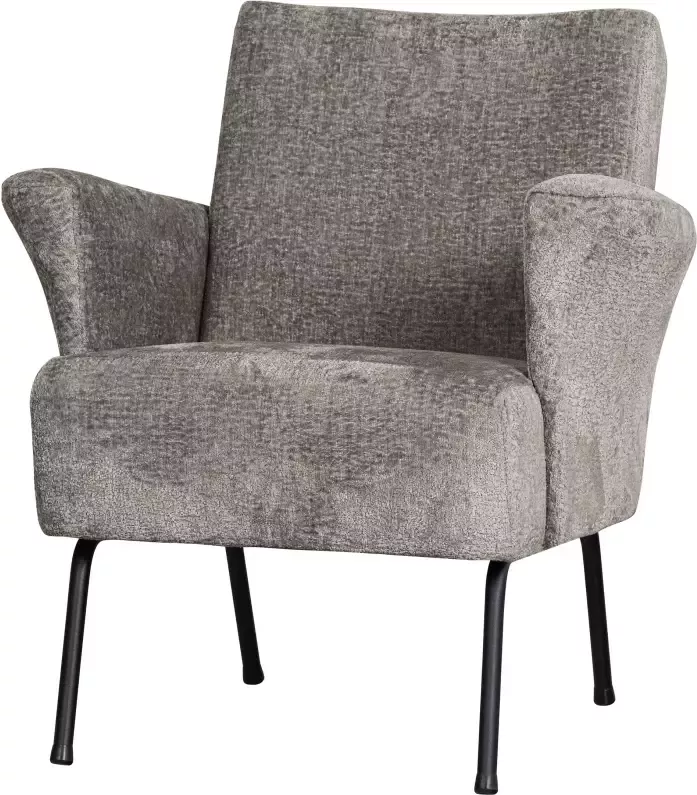 BePureHome Fauteuil Muse Chenille Taupe - Foto 1
