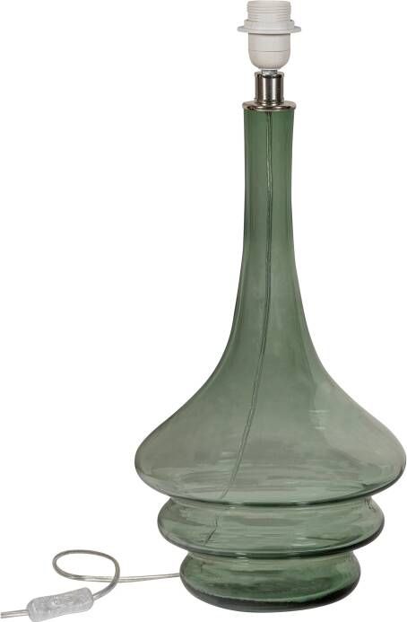 BePureHome Straw Tafellamp Voet Glas Olive Green 52x22x22 - Foto 1