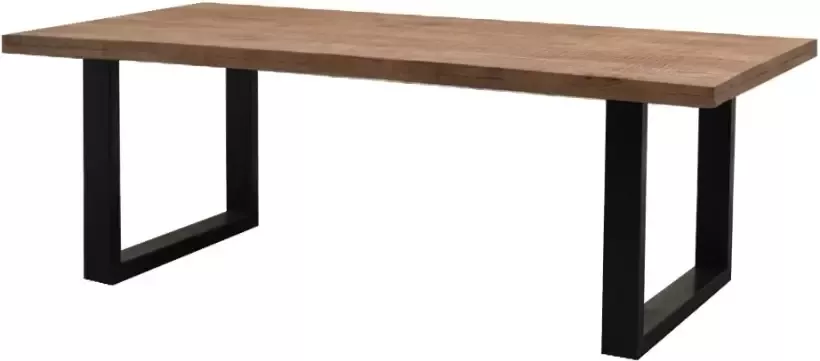 Brix Eettafel Sturdy Boomstam Mangohout en staal