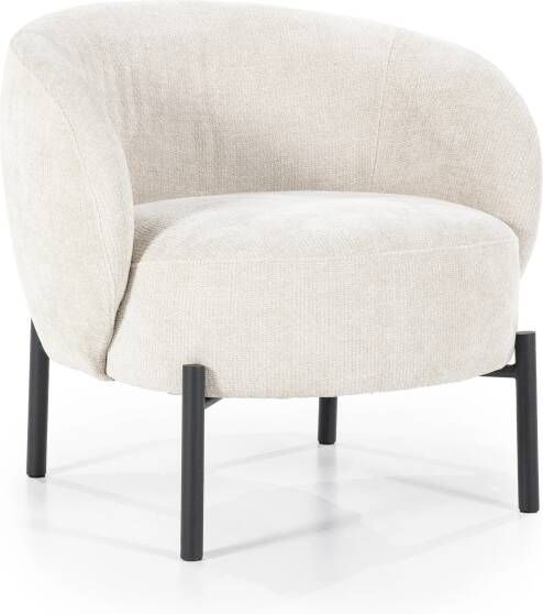 By-Boo Fauteuil Oasis Chenille Beige - Foto 2