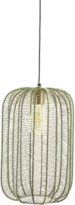 By-Boo Metalen hanglamp Carbo Brons