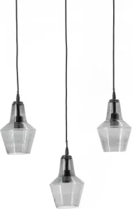 By-Boo Hanglamp Orion Glas Zwart