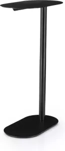 By-Boo Laptoptafel Spot 70cm hoog Zwart Ovaal