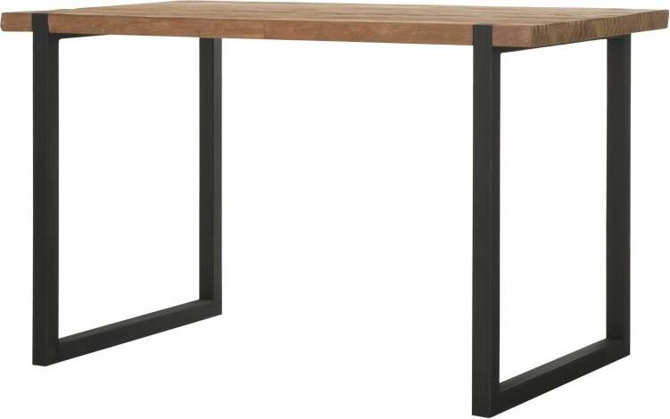 DTP Home Counter table Beam 90x150x80 cm 5 cm recycled teakwood top