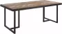 DTP Home Dining table Criss Cross rectangular 78x200x100 cm mixed wood - Thumbnail 1