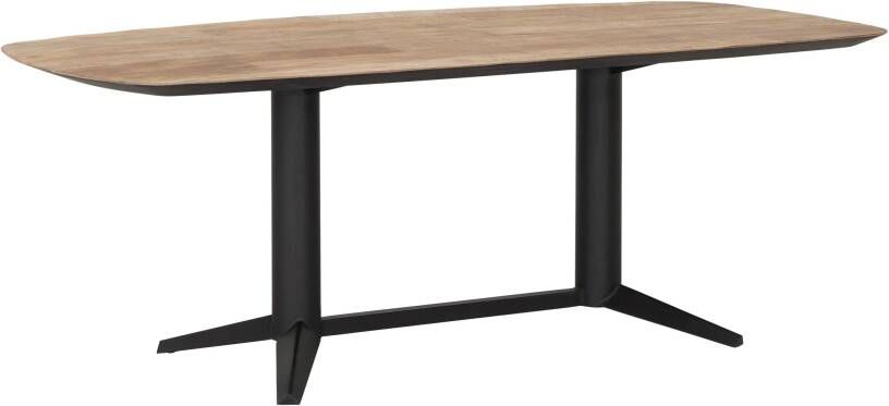 DTP Home Dining table Soho rectangular 210 TEAKWOOD 76x210x110 cm recycled teakwood top