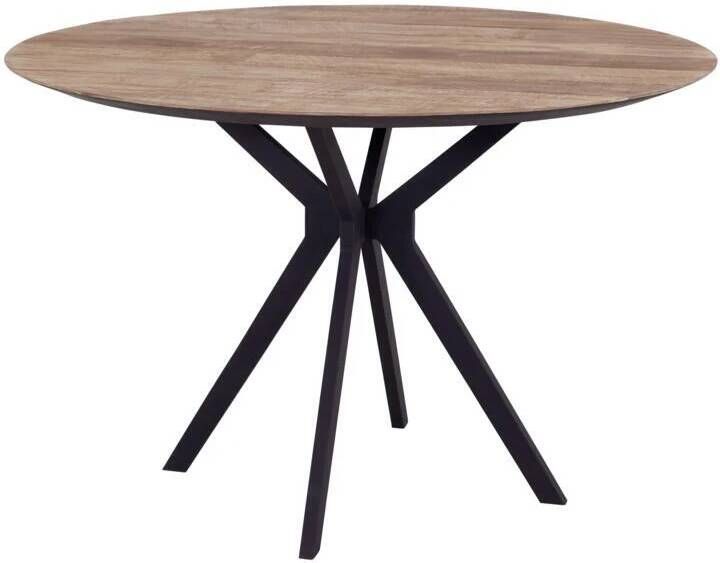 DTP Home Counter table Metropole round 90xØ140 cm recycled teakwood