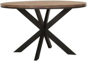DTP Home Dining table Odeon round 78xØ130 cm recycled teakwood