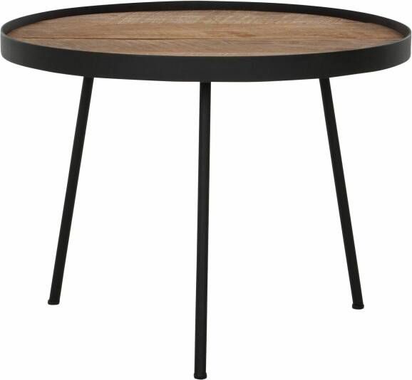 DTP Home Coffee table Saturnus medium NATURAL 37xØ50 cm recycled teakwood