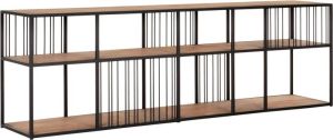 DTP Home TV stand Barra small 55x175x35 cm recycled teakwood
