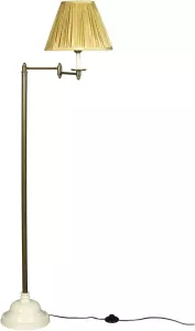 Dutchbone Vloerlamp The Allis 138cm hoog Brass Goud