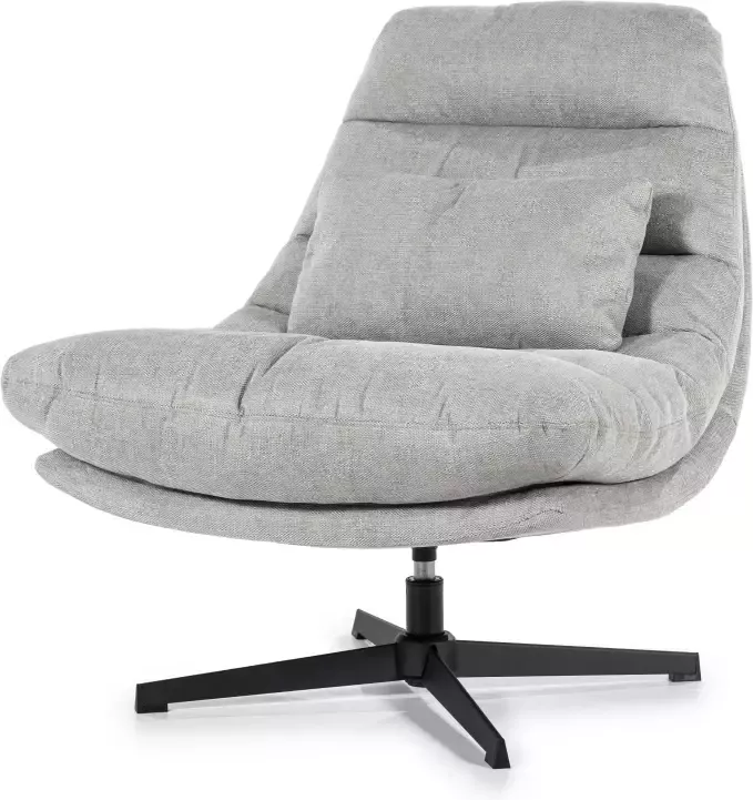 Eleonora Draaibare Fauteuil Cooper Met kussen Grijs