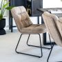 HUUS Stoel Danica Topkwaliteit stoel Zitting is gemaakt van Metaal 52x69x86 cm - Thumbnail 1
