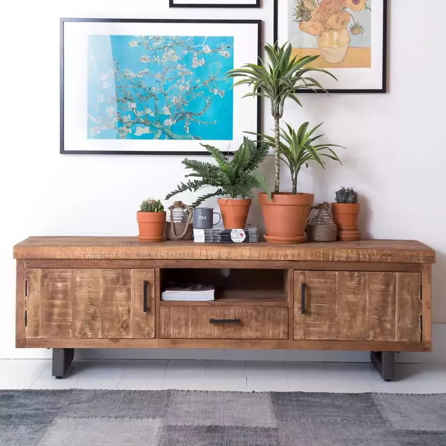 Eleonora Tv Meubel Mango 2 deuren 1 lade 1 open vak