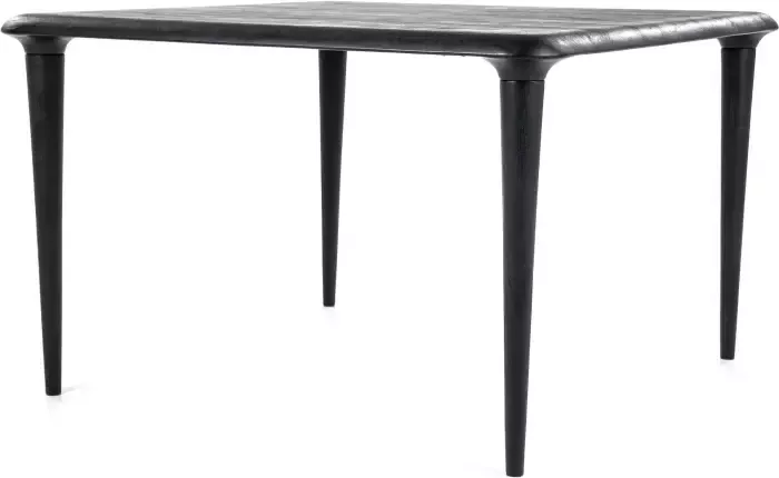 Eleonora Vierkante Eettafel Jiska Mangohout Zwart - Foto 2