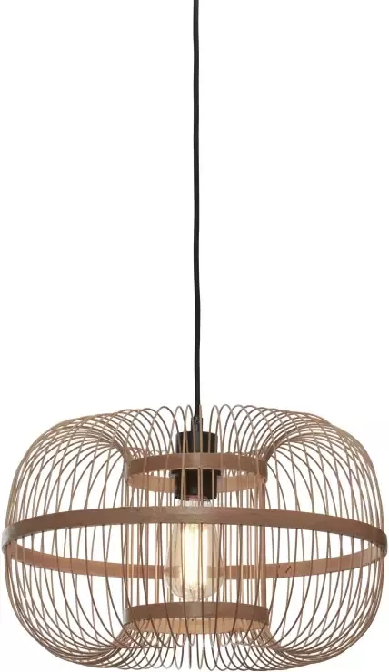 GOOD&MOJO Hanglamp Hokkaido Bamboe 38cm Naturel