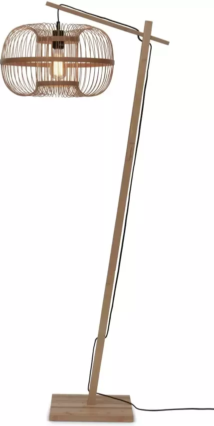 GOOD&MOJO Vloerlamp Hokkaido Bamboe 150cm Naturel
