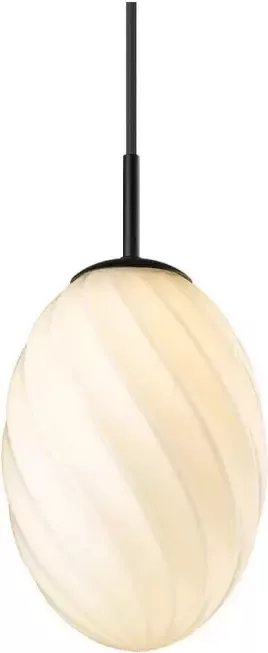 Halo Design Hanglamp TWIST Ovaal Zwart