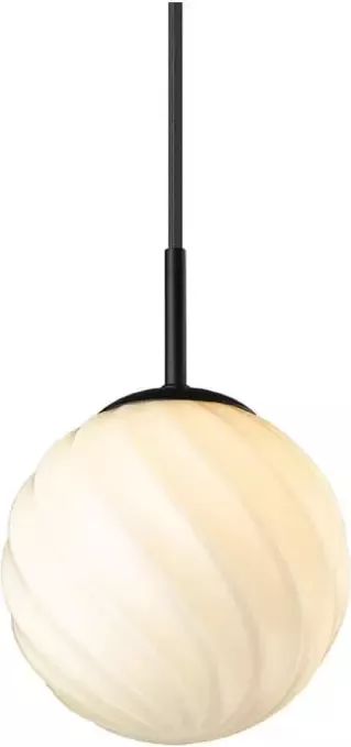 Halo Design Hanglamp TWIST Rond Zwart