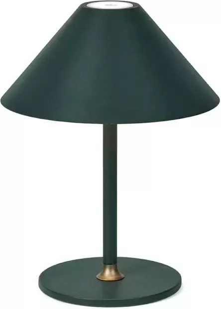 Halo Design Tafellamp Hygge Op batterij 19cm Donkergroen