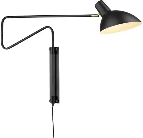Halo Design Wandlamp Metropole Deluxe Zwart