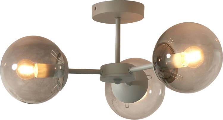 It&apos;s about RoMi its about RoMi Plafondlamp Aspen 3-lamps Lichtgrijs