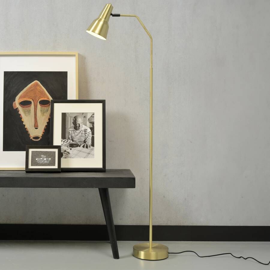 It&apos;s about RoMi its about RoMi Vloerlamp Valencia 144cm Goud - Foto 2