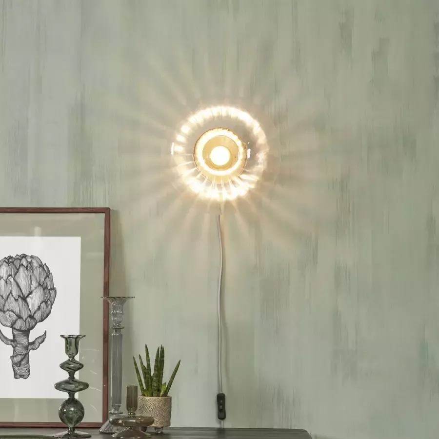 It&apos;s about RoMi its about RoMi Wandlamp Brussels Glas 28cm