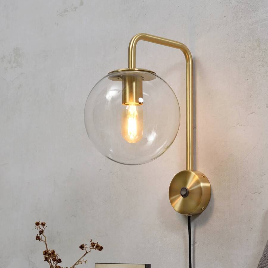 It&apos;s about RoMi its about RoMi Wandlamp Warsaw 38cm Goud - Foto 1