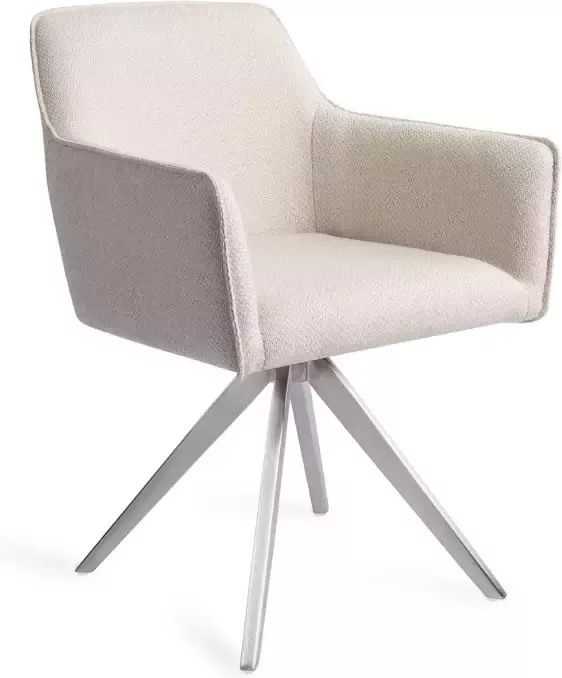 Jesper Home Eetkamerstoel Hofu Turn Steel Draaibaar Enoki